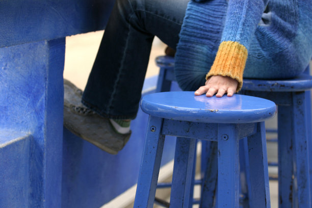 蓝色咖啡系列-这个座位已经有人了图片下载