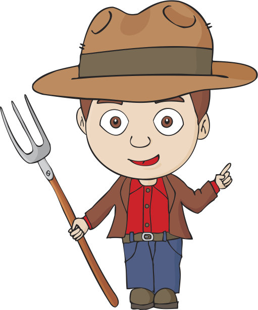 农民向量图片下载