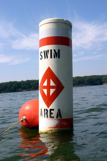 浮标，单人游泳标志图片下载