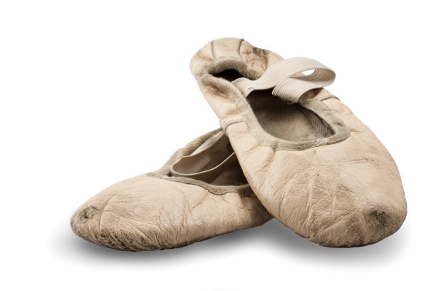 粉红色的芭蕾舞鞋图片下载