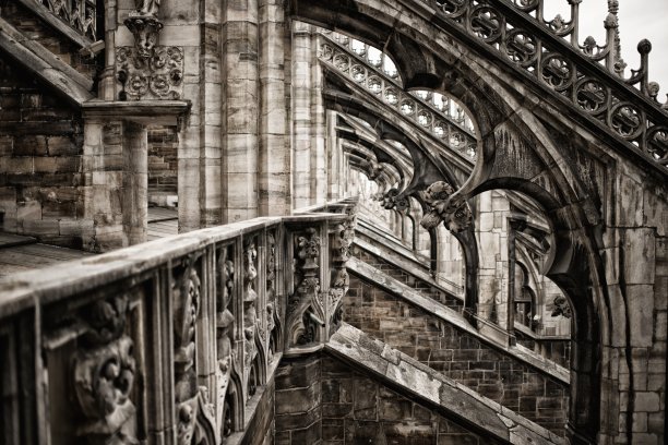 大教堂的屋顶图片下载