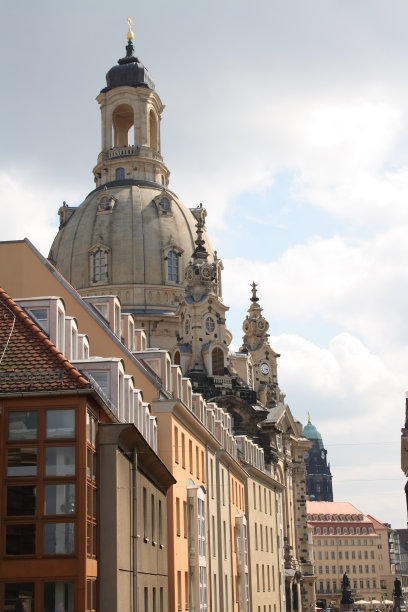 德累斯顿的街景图片下载