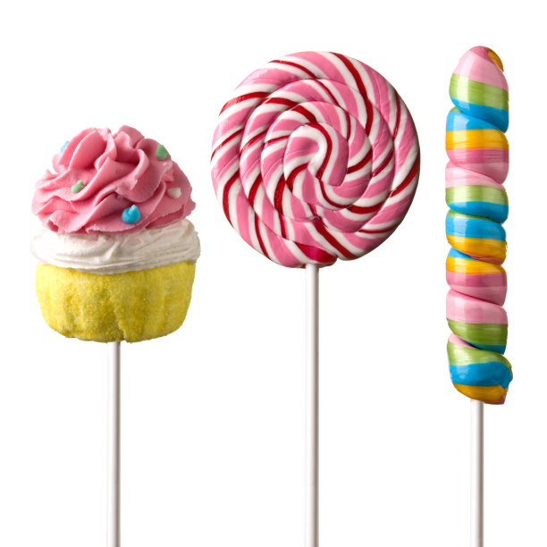 彩色的棒棒糖图片下载