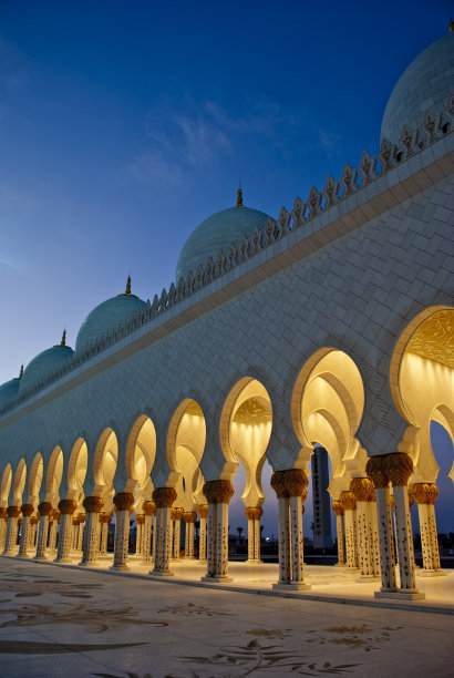 清真寺的拱门图片下载