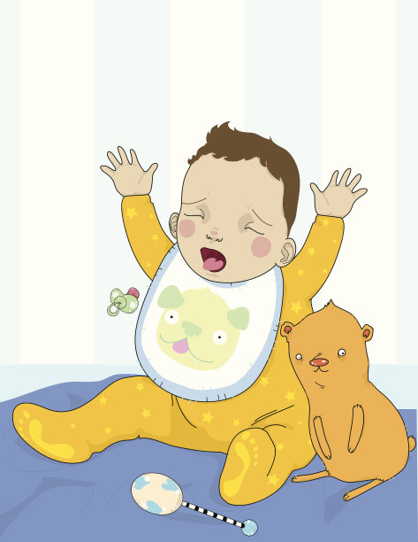 婴儿哭了图片下载