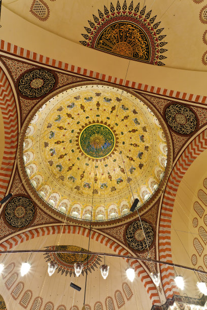 土耳其伊斯坦布尔苏莱曼尼耶清真寺图片下载