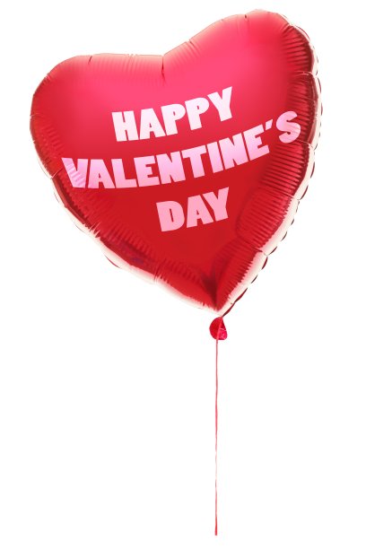情人节心形气球图片下载
