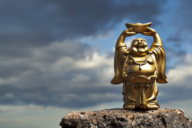 黄金繁荣佛图片下载