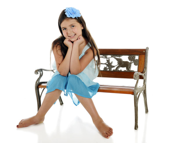 女性和八字脚的图片下载