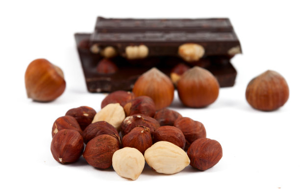 巧克力和坚果图片下载