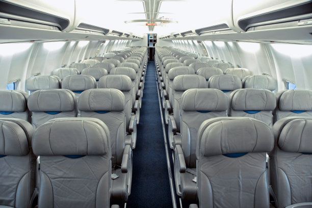飞机上的空座位图片下载