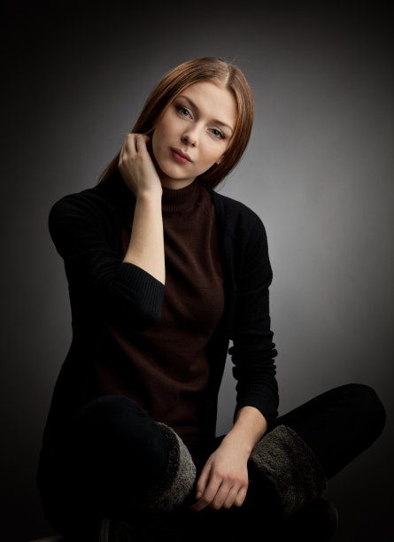 女孩的肖像图片下载