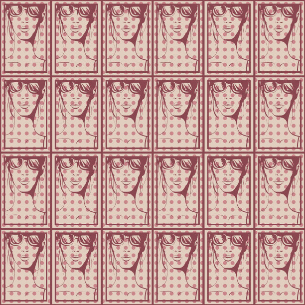 模式的女人图片下载