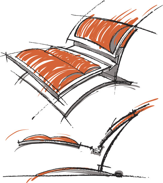 草图的家具图片下载