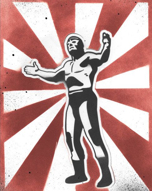 摔跤海报图片下载