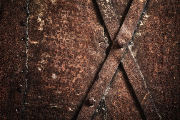 老生锈的门图片下载