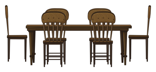 餐厅的桌子图片下载