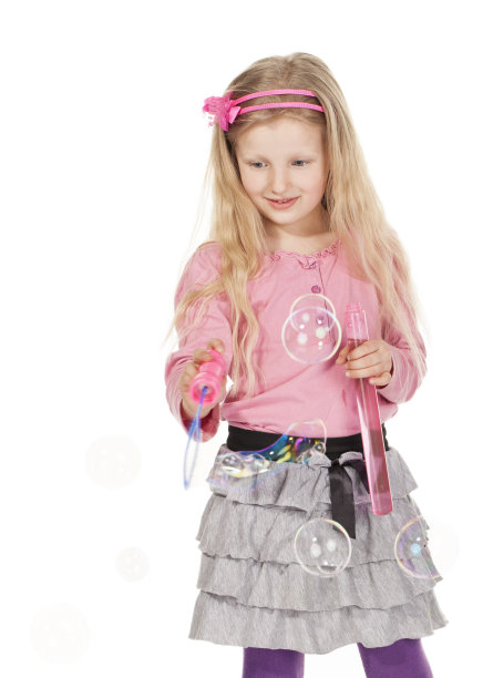 吹泡泡图片下载