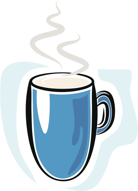 一杯热牛奶(矢量)图片下载