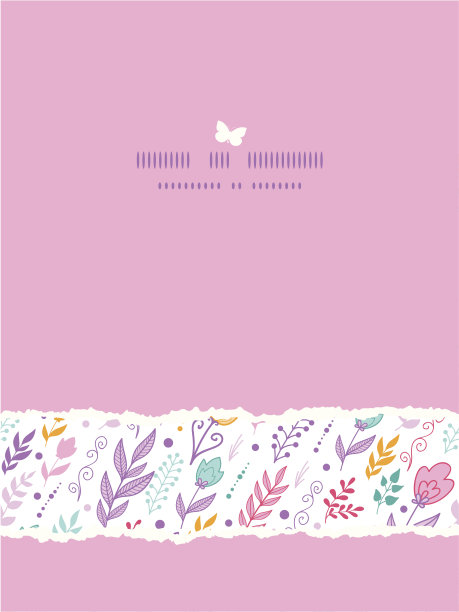 郁金香田花朵垂直模板无缝背景图片下载