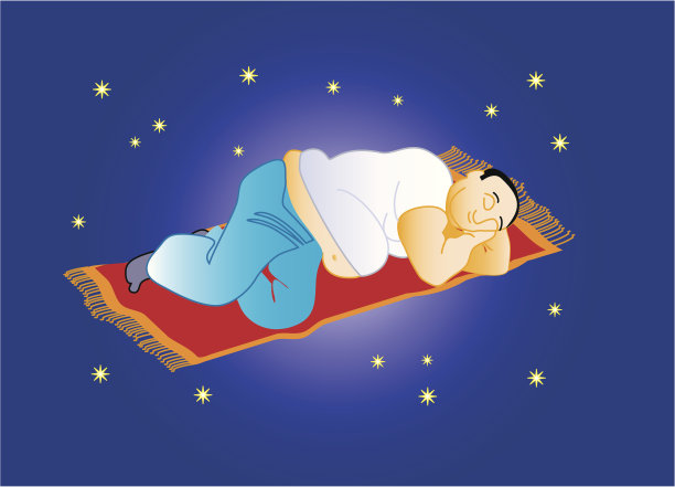 睡觉的人图片下载