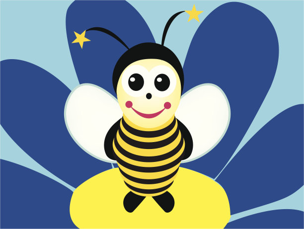蜜蜂快乐!图片下载