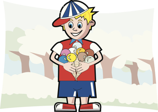 冰淇淋儿童公园图片下载