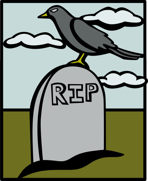 墓穴中的乌鸦图片下载