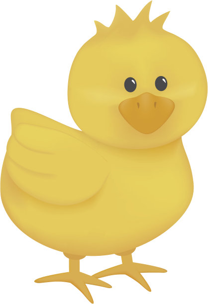 黄色的小鸡图片下载