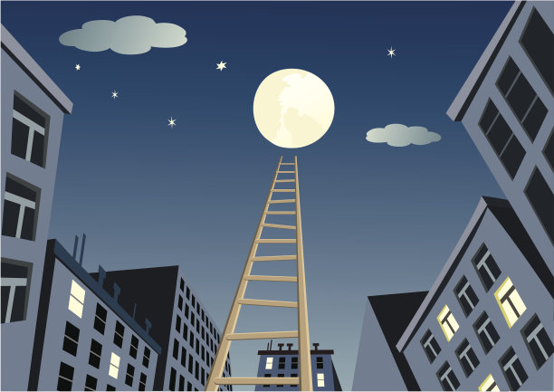 月亮的梯子图片下载