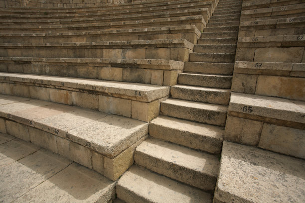 凯撒利亚圆形剧场，以色列图片下载