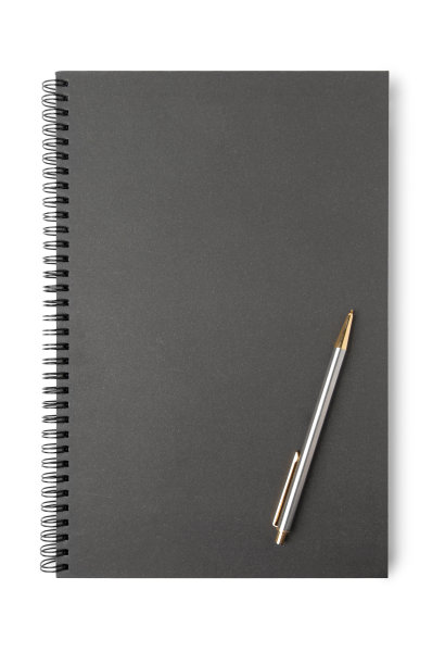 黑色的活页本图片下载