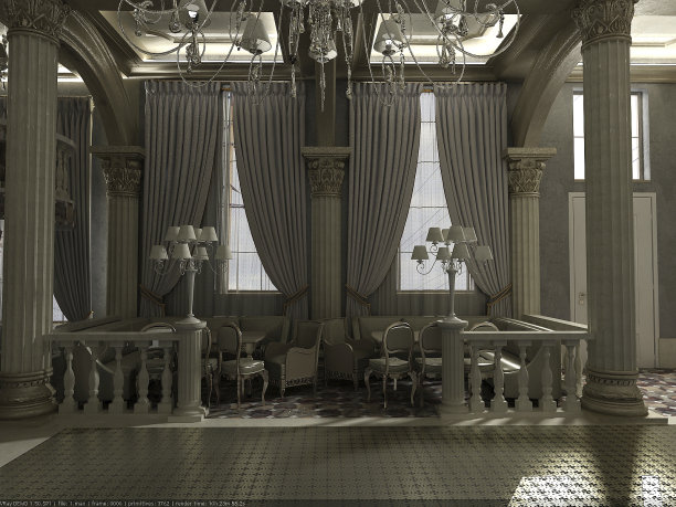 大厅里的餐厅图片下载