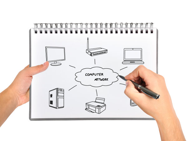 手绘计算机网络图片下载