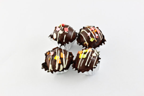 巧克力球。图片下载