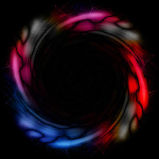 抽象的背景。运动中的光的圆圈图片下载