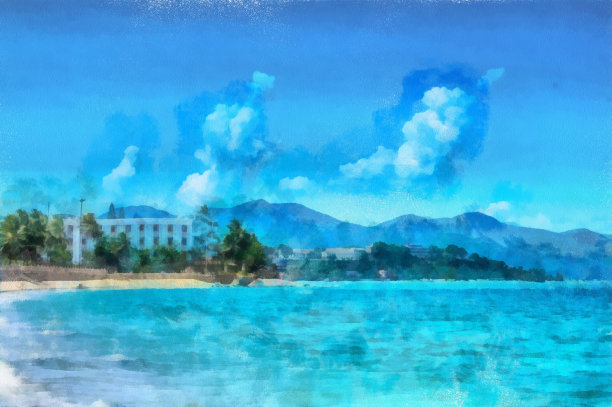 美丽的海岸图片下载