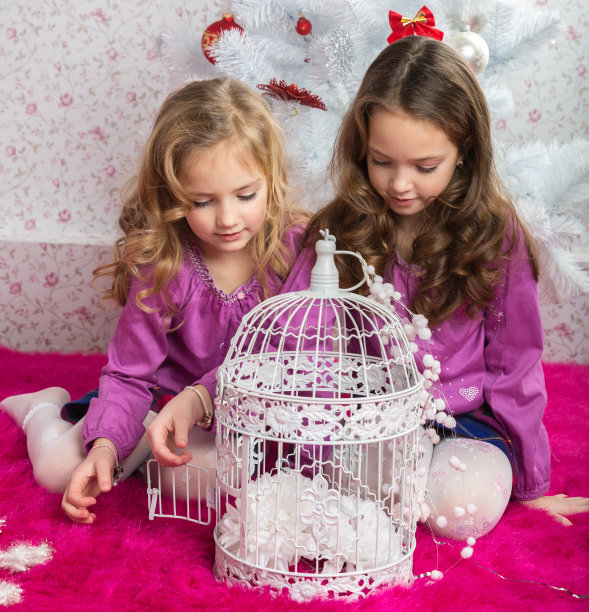 两个漂亮女孩图片下载