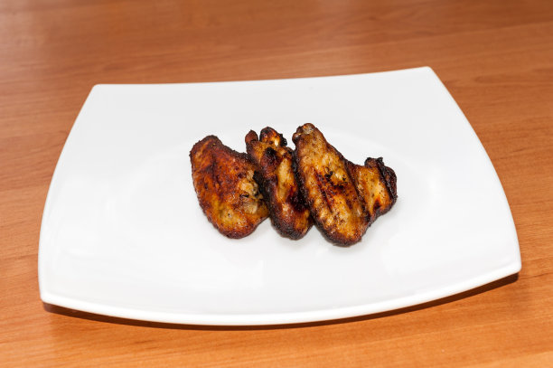 烤鸡-辣辣鸡翅图片下载