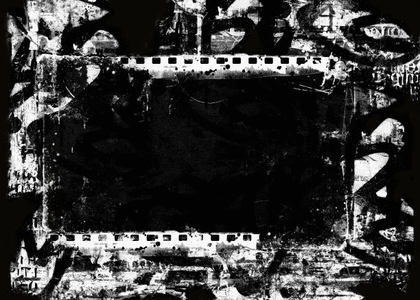 枯燥乏味的电影帧图片下载