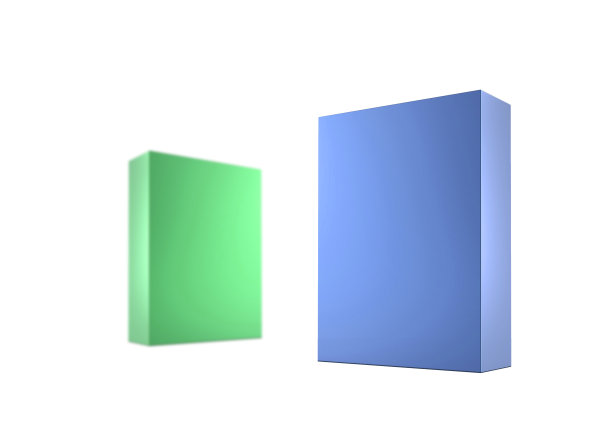 白色空白盒图片下载