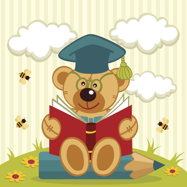 泰迪熊教授图片下载