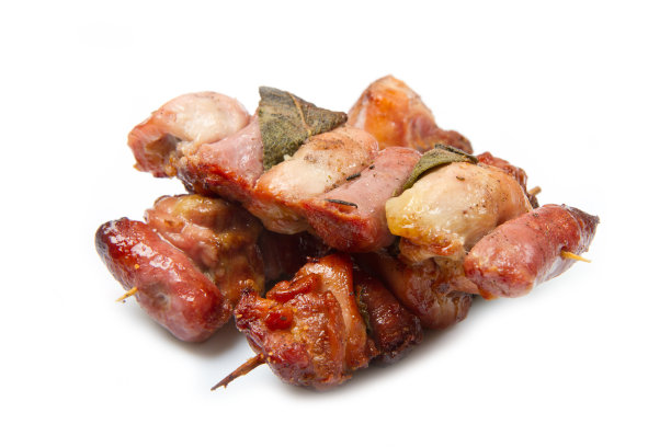 串孤立在白色背景图片下载