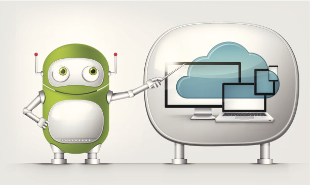 绿色机器人图片下载