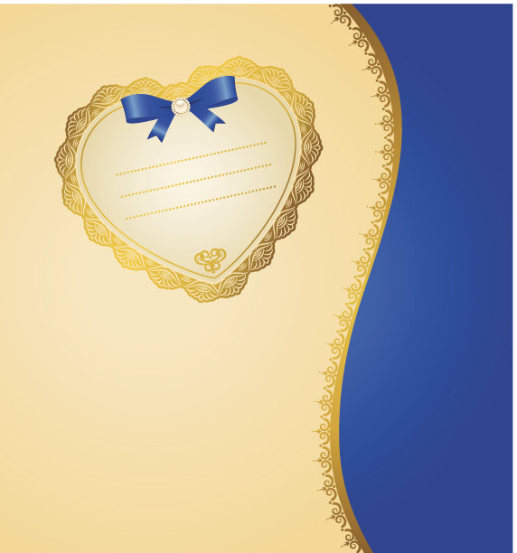 古董tapestry的背景。矢量情人节图片下载