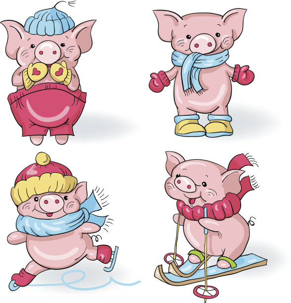 卡通猪图片下载