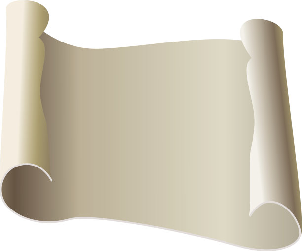 老纸卷轴图片下载