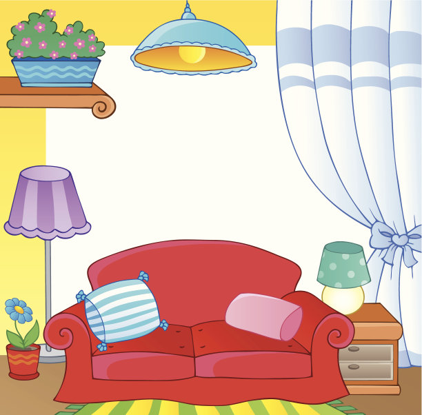 家具主题框架1素材图片