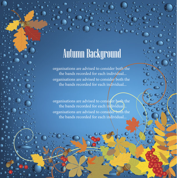 秋叶之静美。背景。图片下载