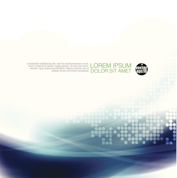 摘要技术背景，矢量插图图片下载